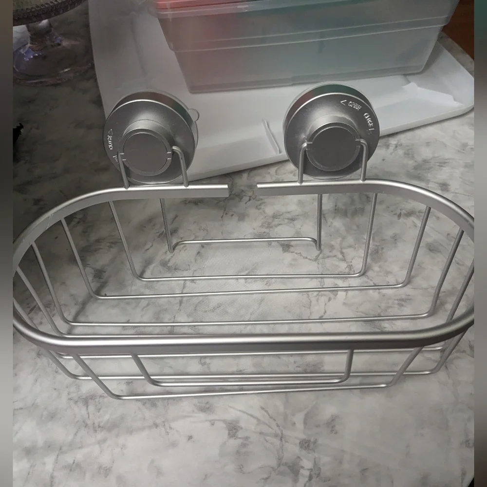 🤍Shower rack suction cup